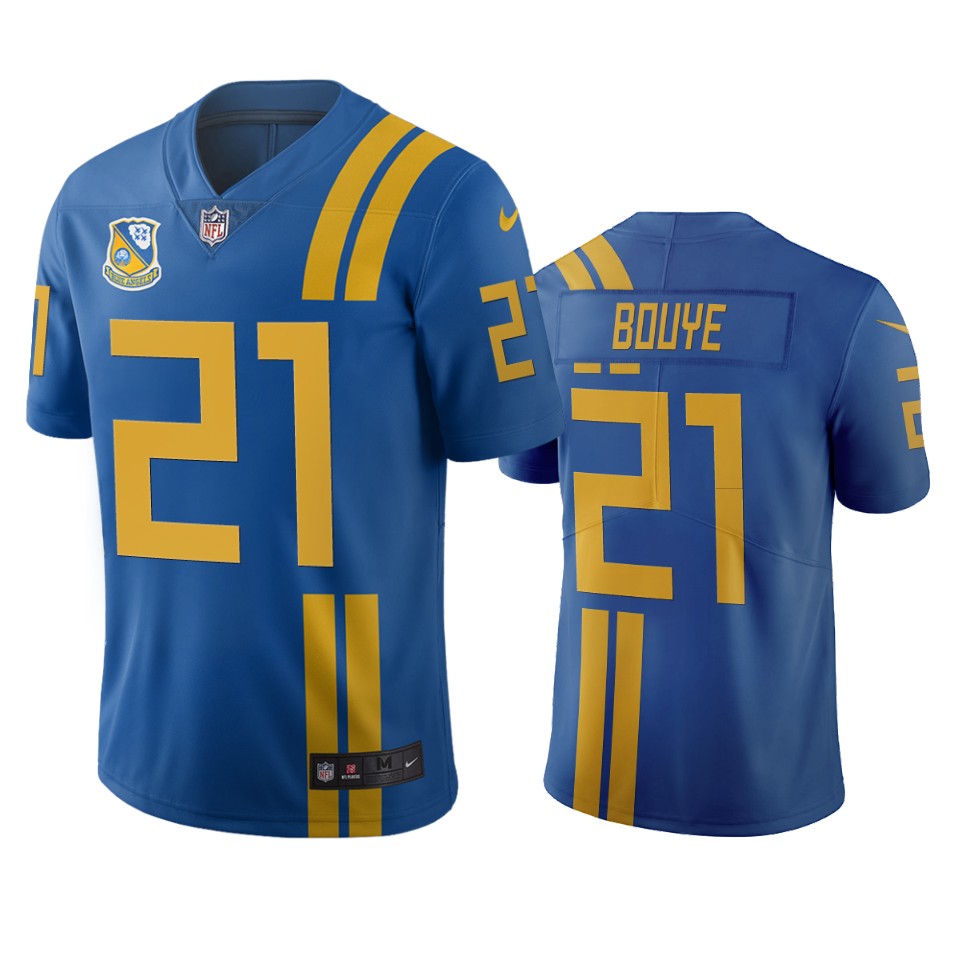 Men Nike Jacksonville Jaguars #21 A.J. Bouye Royal Vapor Limited City Edition NFL Jersey